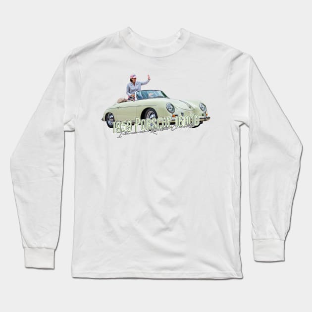 1959 Porsche 1600D Intermeccanica Roadster Convertible Long Sleeve T-Shirt by Gestalt Imagery